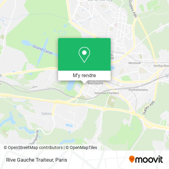 Rive Gauche Traiteur plan