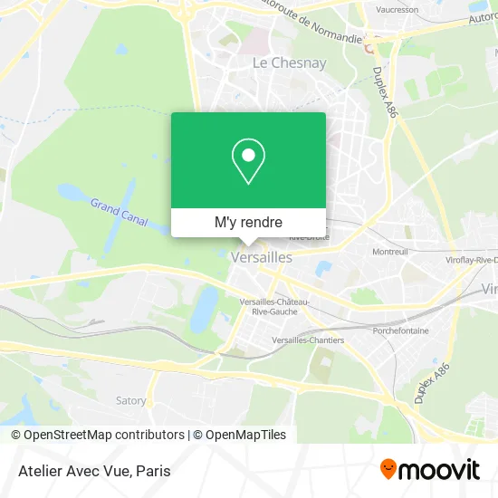 Atelier Avec Vue plan