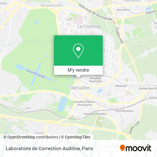 Laboratoire de Correction Auditive plan
