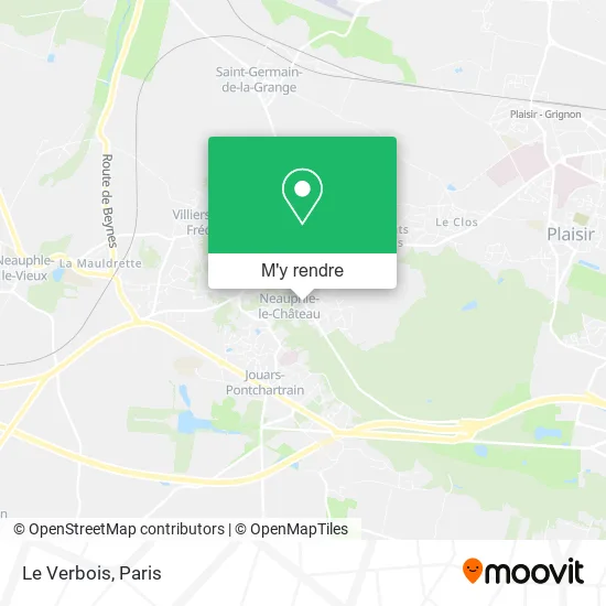 Le Verbois plan