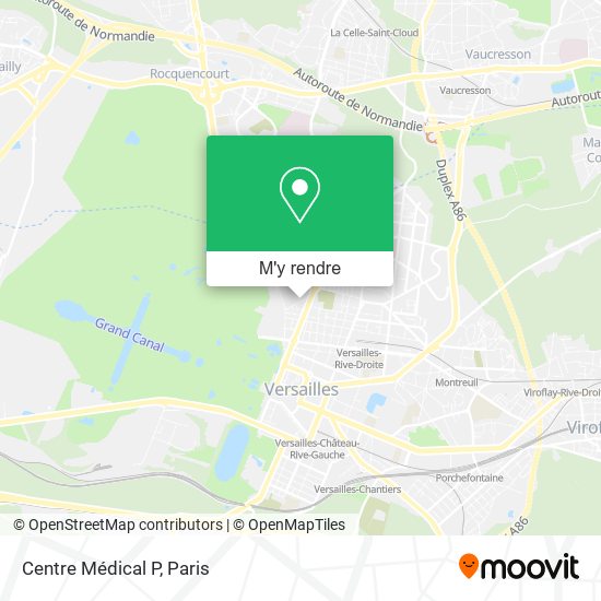 Centre Médical P plan