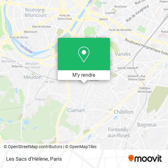 Les Sacs d'Hélène plan