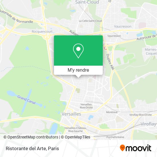 Ristorante del Arte plan