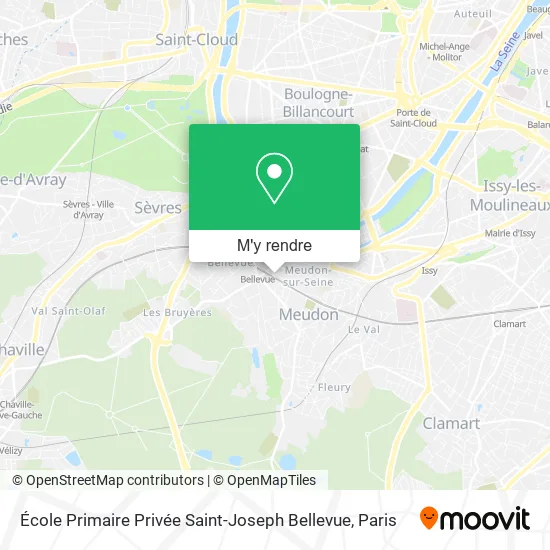 École Primaire Privée Saint-Joseph Bellevue plan