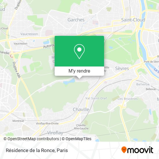 Résidence de la Ronce plan