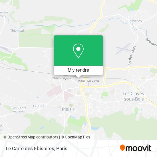 Le Carré des Ebisoires plan
