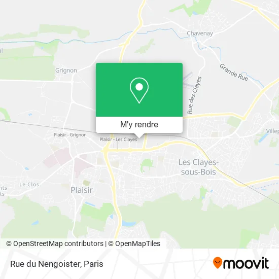 Rue du Nengoister plan