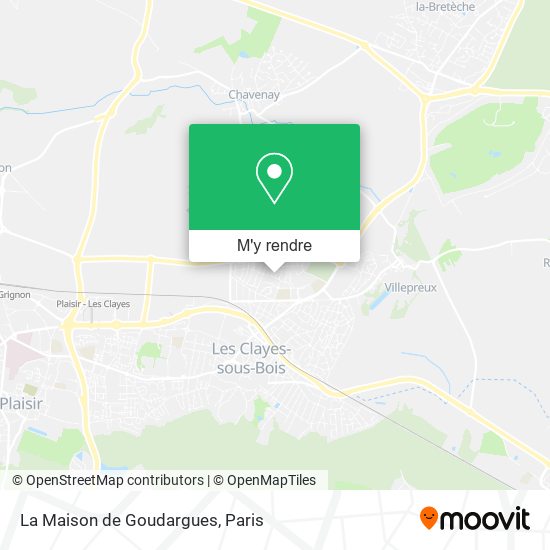 La Maison de Goudargues plan