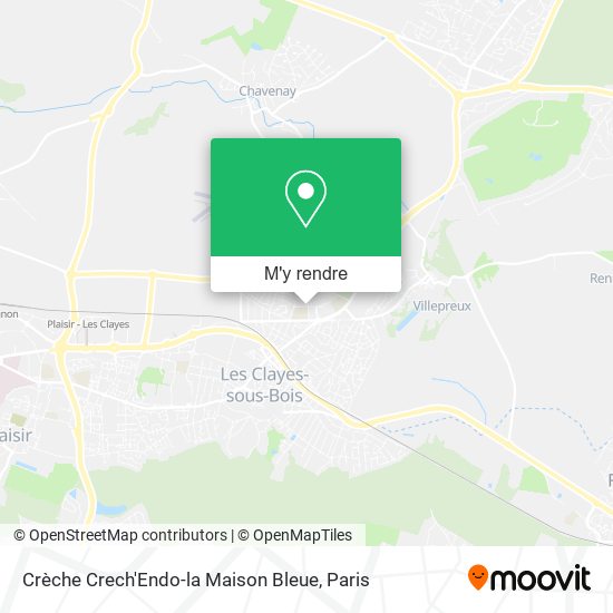 Crèche Crech'Endo-la Maison Bleue plan