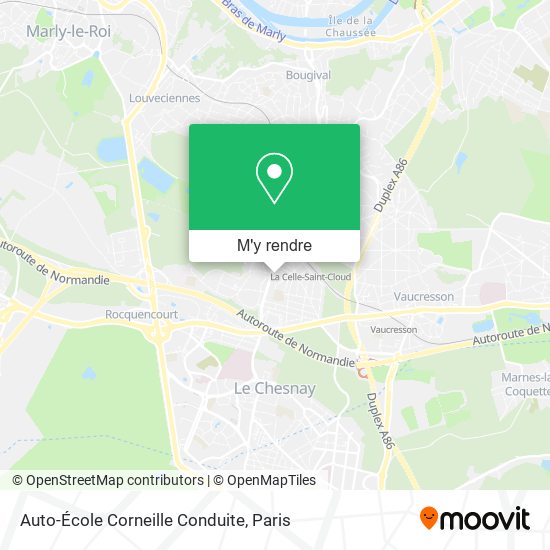 Auto-École Corneille Conduite plan