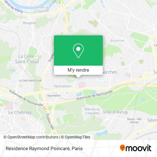 Résidence Raymond Poincaré plan