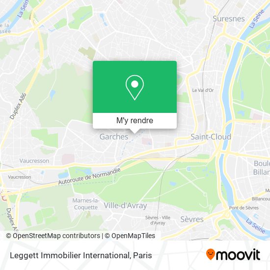 Leggett Immobilier International plan