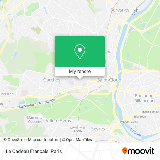 Le Cadeau Français plan