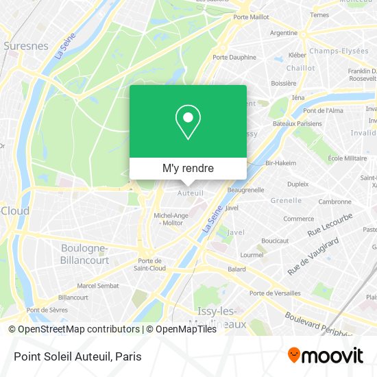 Point Soleil Auteuil plan