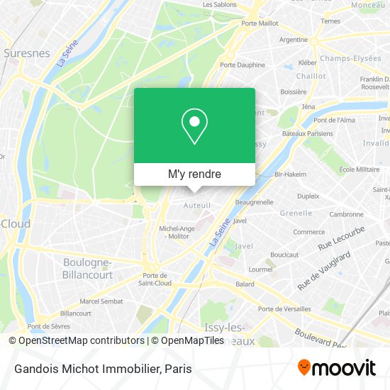 Gandois Michot Immobilier plan