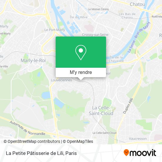 La Petite Pâtisserie de Lili plan
