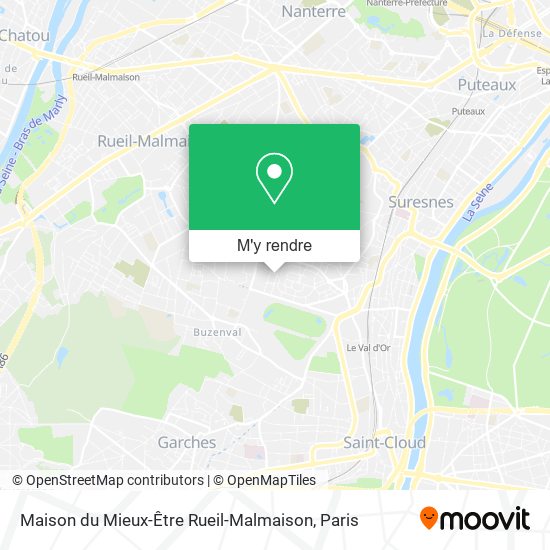 Maison du Mieux-Être Rueil-Malmaison plan