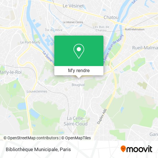 Bibliothèque Municipale plan