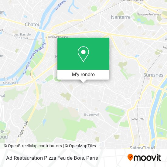 Ad Restauration Pizza Feu de Bois plan