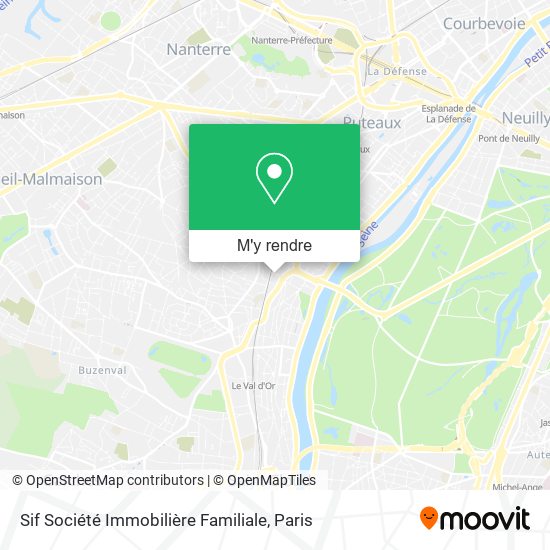 Sif Société Immobilière Familiale plan