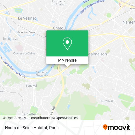 Hauts de Seine Habitat plan