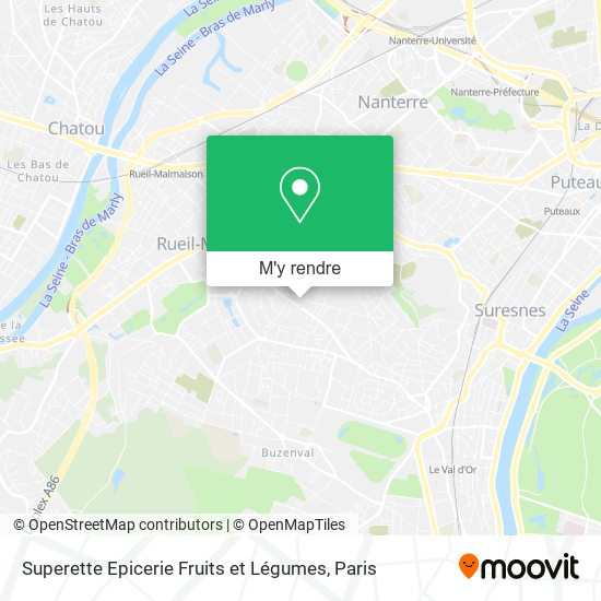 Superette Epicerie Fruits et Légumes plan