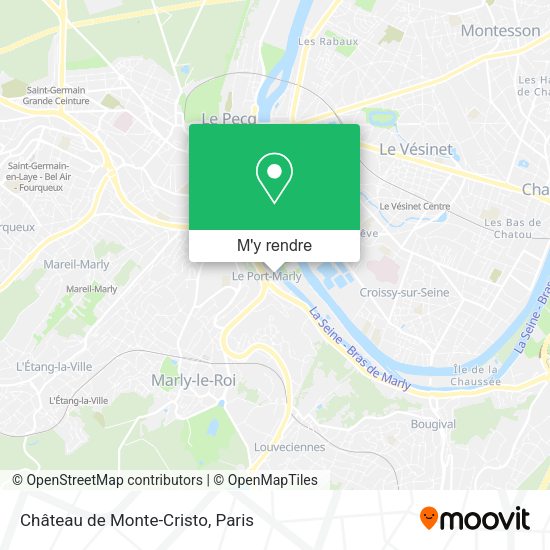 Château de Monte-Cristo plan