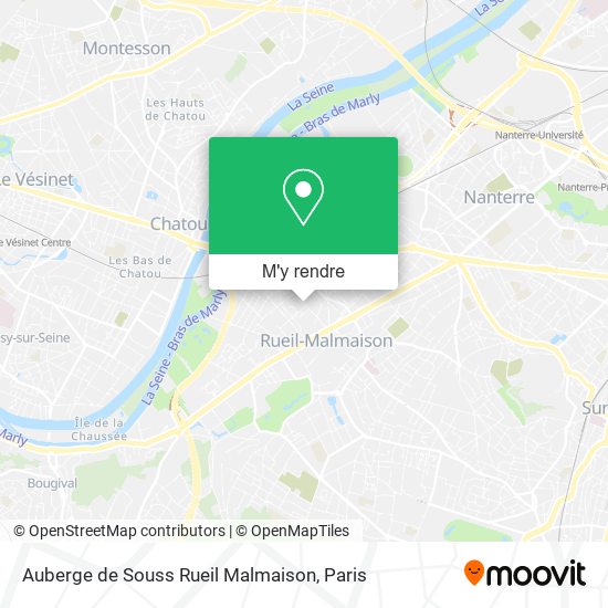 Auberge de Souss Rueil Malmaison plan