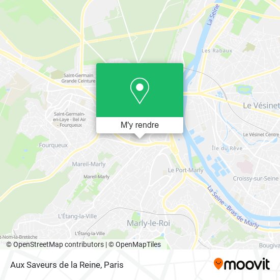 Aux Saveurs de la Reine plan