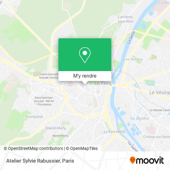 Atelier Sylvie Rabussier plan