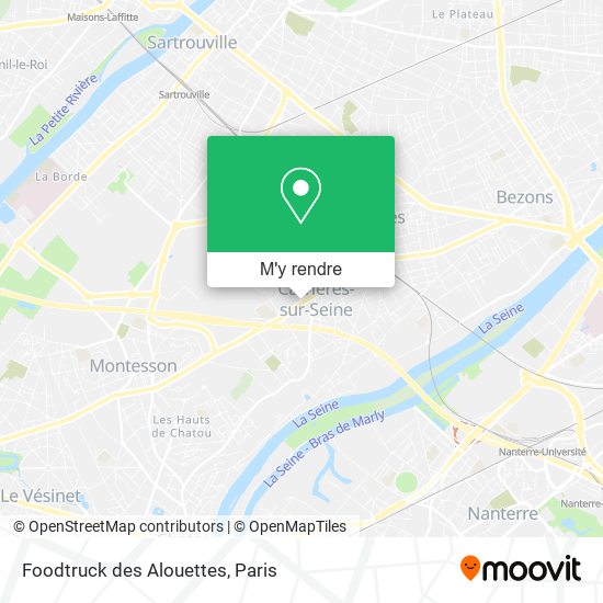 Foodtruck des Alouettes plan