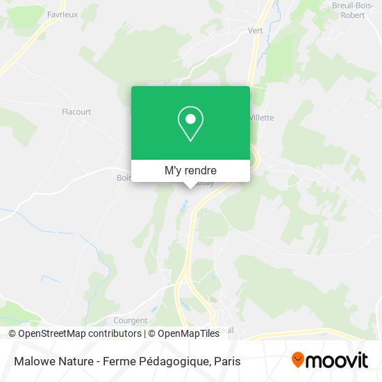 Malowe Nature - Ferme Pédagogique plan