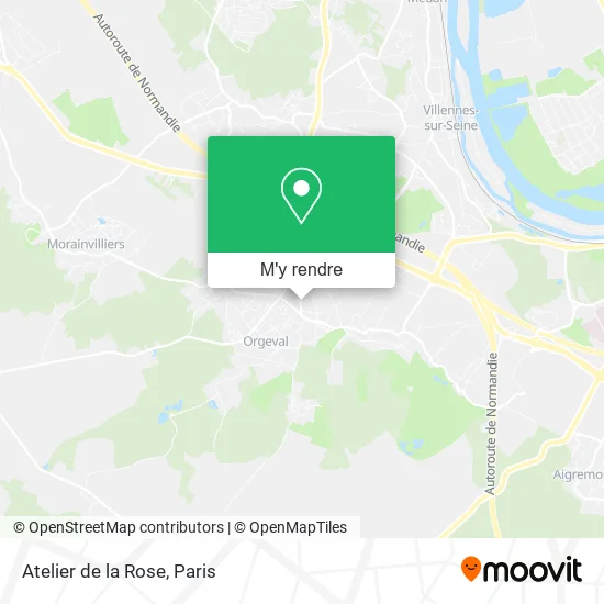 Atelier de la Rose plan