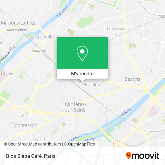 Bios Siepa Café plan