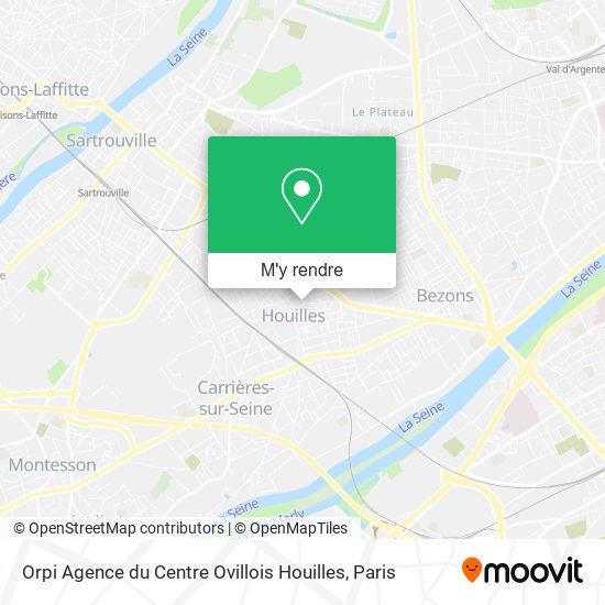 Orpi Agence du Centre Ovillois Houilles plan