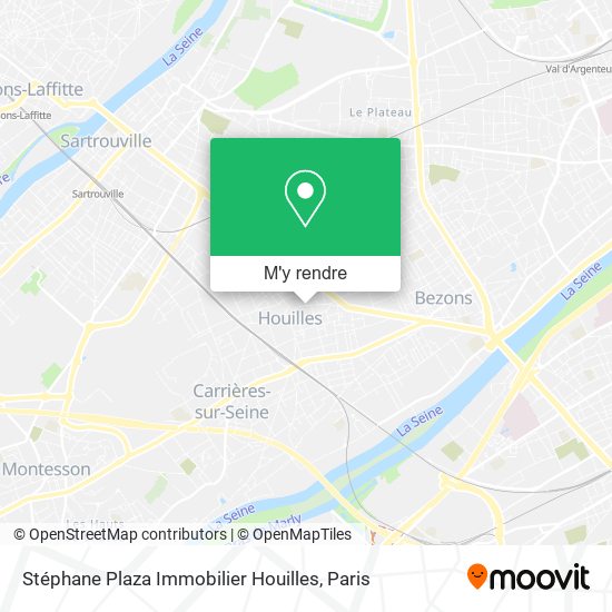 Stéphane Plaza Immobilier Houilles plan