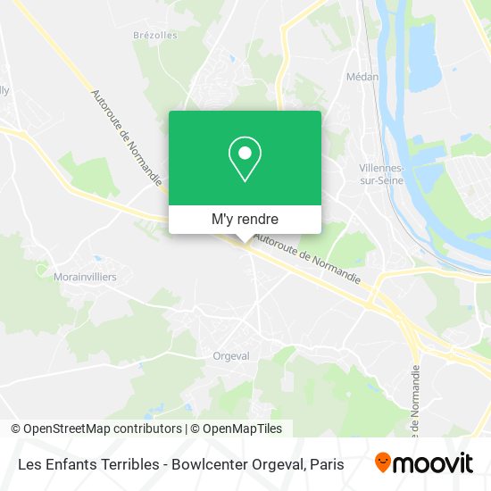 Les Enfants Terribles - Bowlcenter Orgeval plan