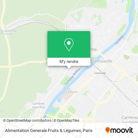 Alimentation Generale Fruits & Légumes plan