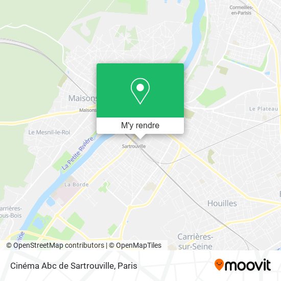 Cinéma Abc de Sartrouville plan