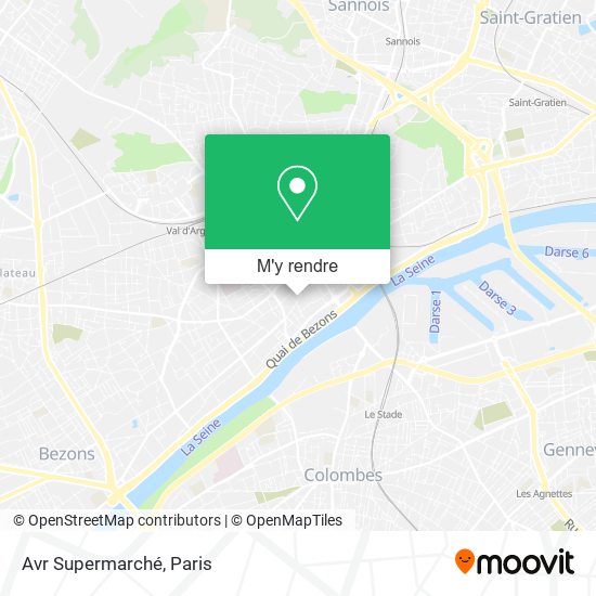 Avr Supermarché plan