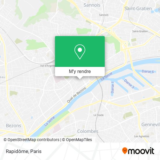 Rapidôme plan