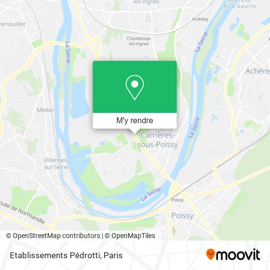 Etablissements Pédrotti plan
