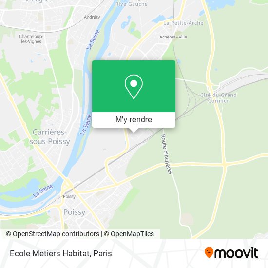 Ecole Metiers Habitat plan