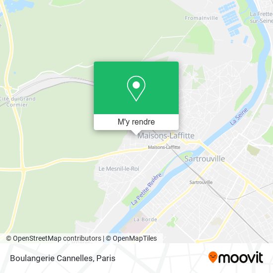 Boulangerie Cannelles plan