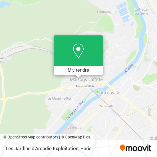 Les Jardins d'Arcadie Exploitation plan