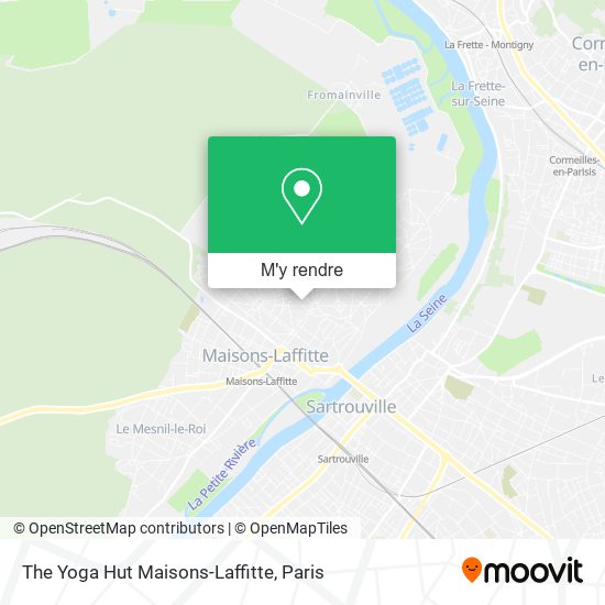 The Yoga Hut Maisons-Laffitte plan