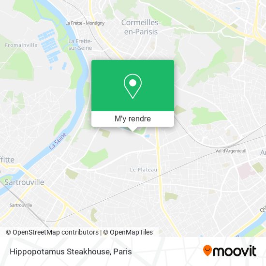 Hippopotamus Steakhouse plan