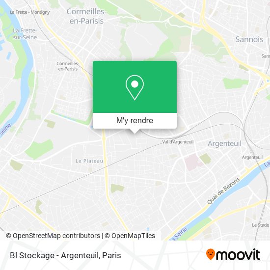 Bl Stockage - Argenteuil plan