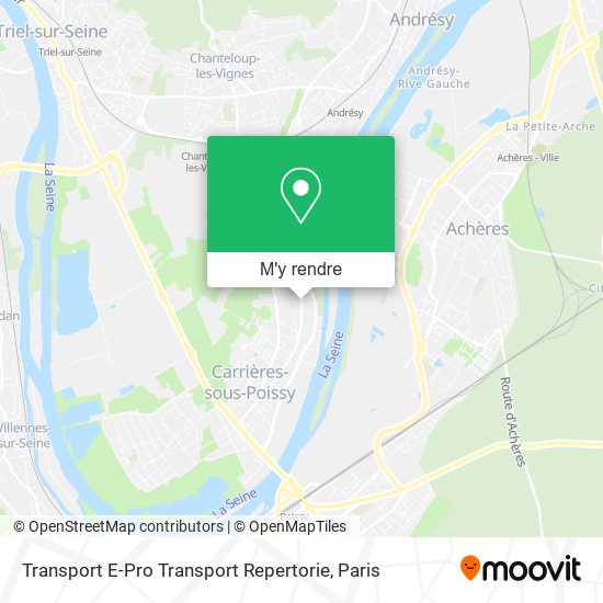 Transport E-Pro Transport Repertorie plan