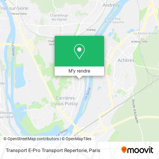 Transport E-Pro Transport Repertorie plan